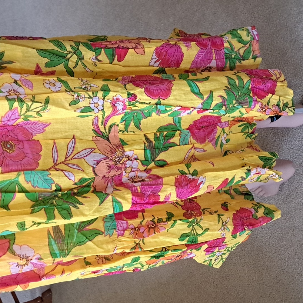 🗽Band Of The Free Lined Boho Dress XS-S - Picture 7 of 7